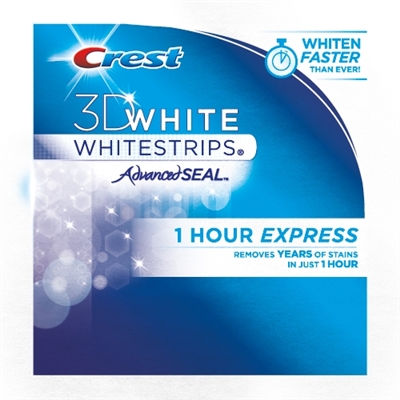 Crest 3D Whitestrips 1 Hour Express Teeth Whitening
